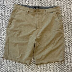 Hurley Phantom Men's Tan Shorts Size 32